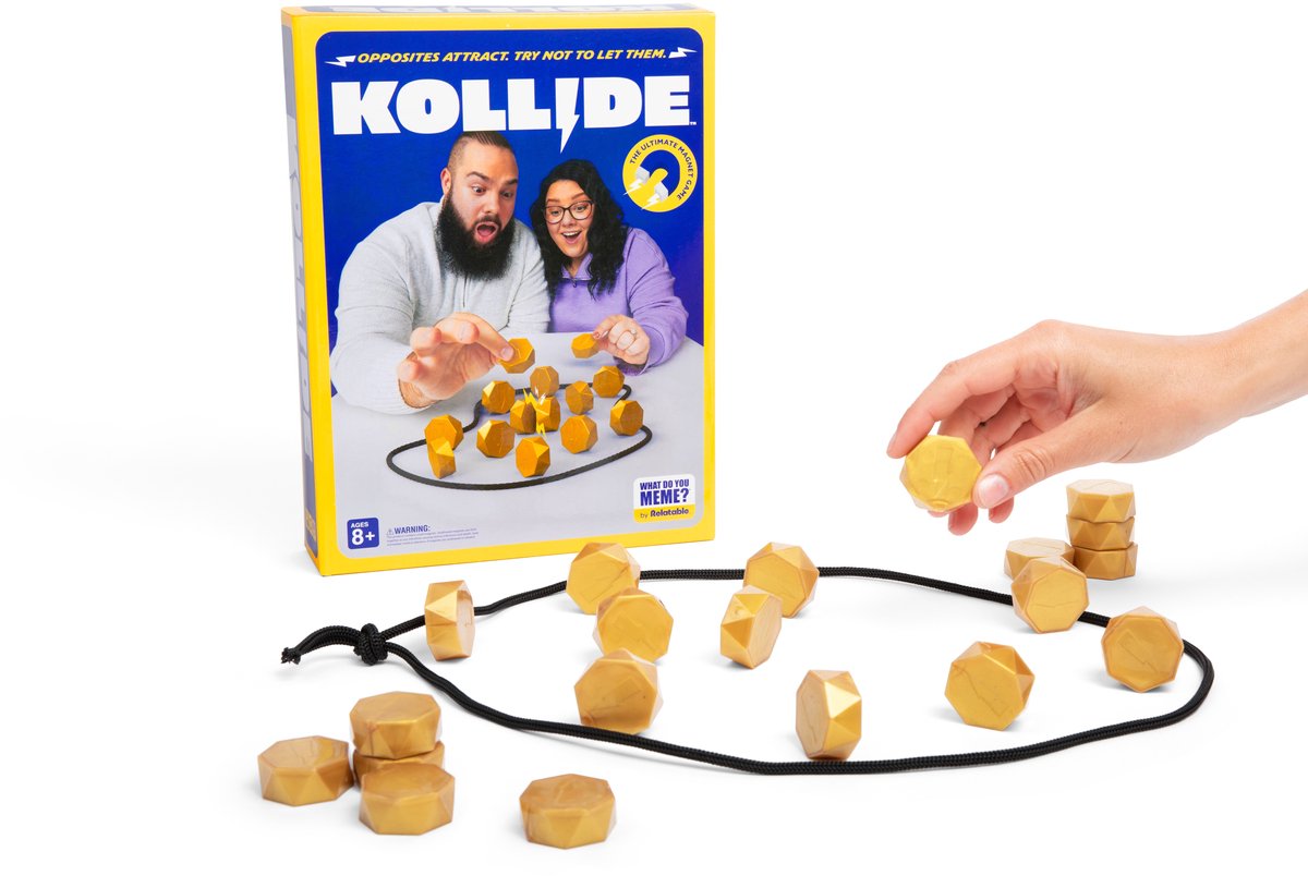 Kollide - Magnetisch Strategiespel - Vanaf 8 jaar - 1-4 spelers - Behendigheid & Tactiek