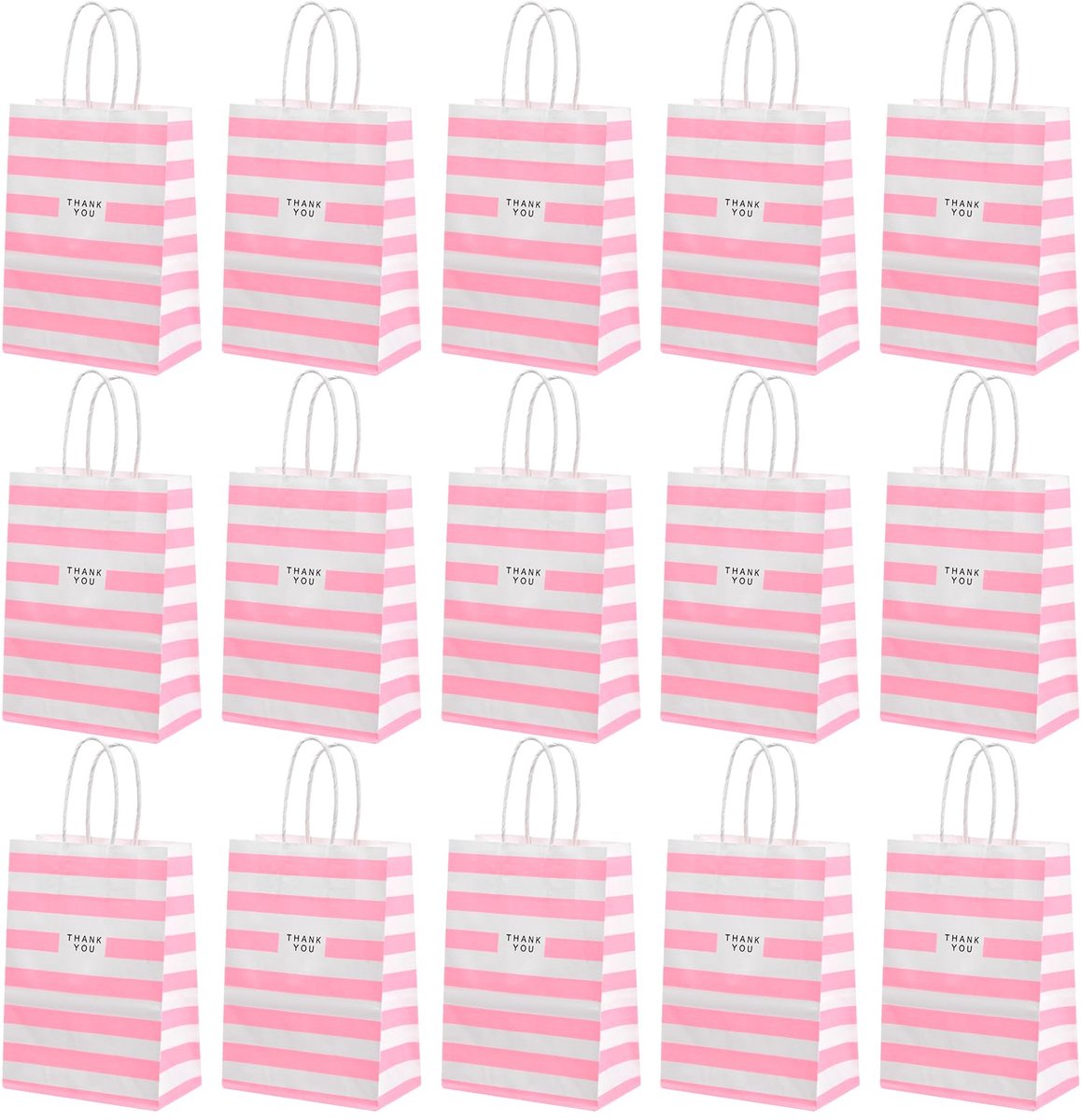 IMPERATORIS® Uitdeelzakjes met Strip/Stickers - Koekzakjes/Snoepzak/Geschenkzakjes - 15 stuks