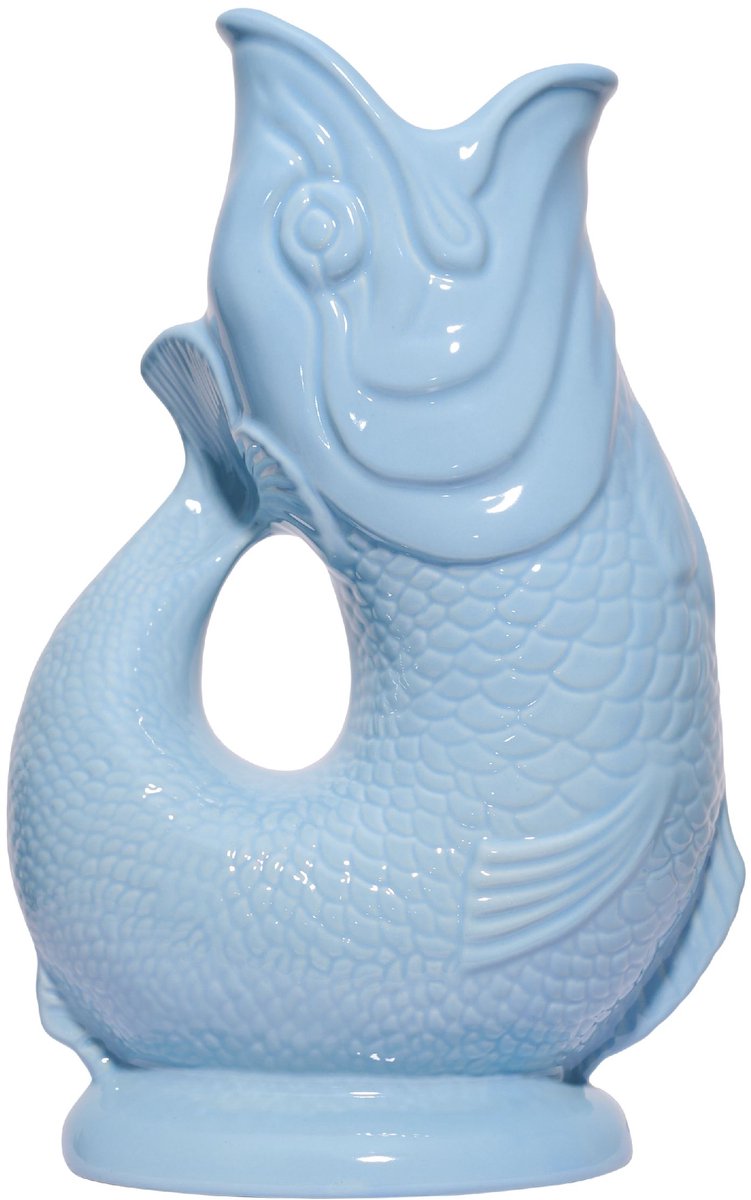 Gluckigluck waterkaraf met "gluk-gluk"-geluid 1,2 l XL lichtblauw
