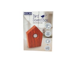 Bird Sound Box-Vogel geluiden-rustgevend-Decoratie-Living-Buiten-Bewegingsmelder-Binnen-BoGee collections