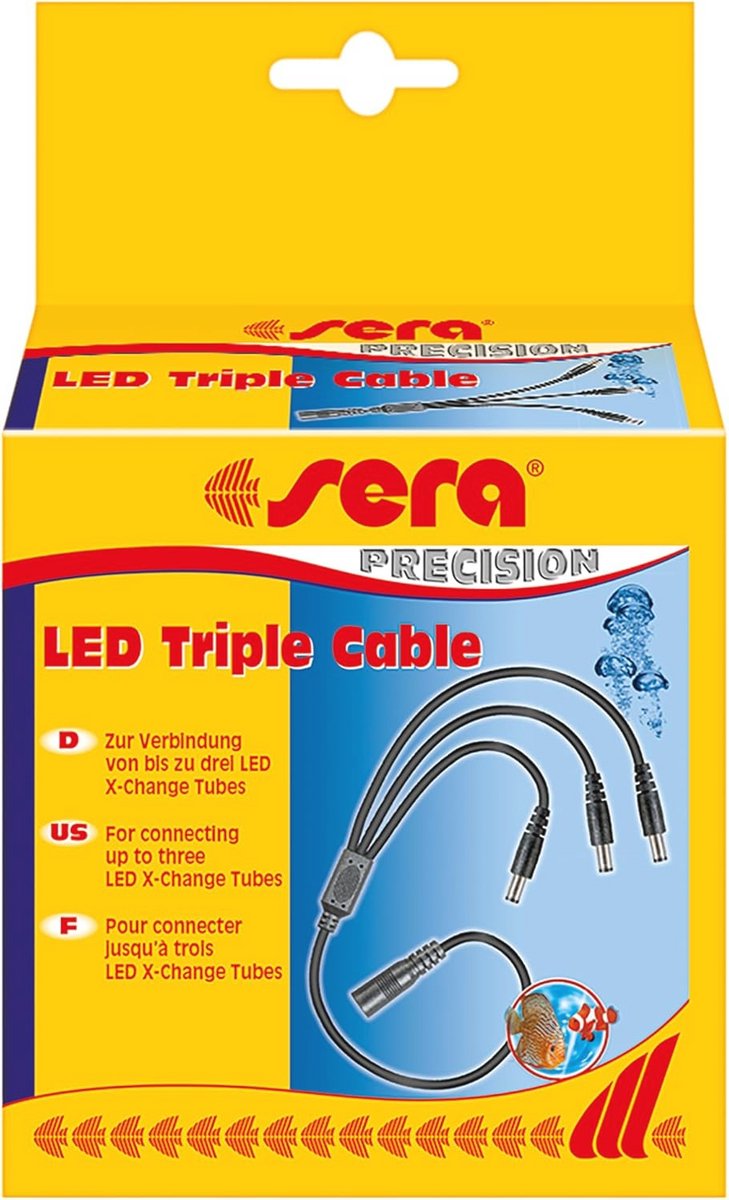 Drievoudige led-verdeler voor drie LED-tubes