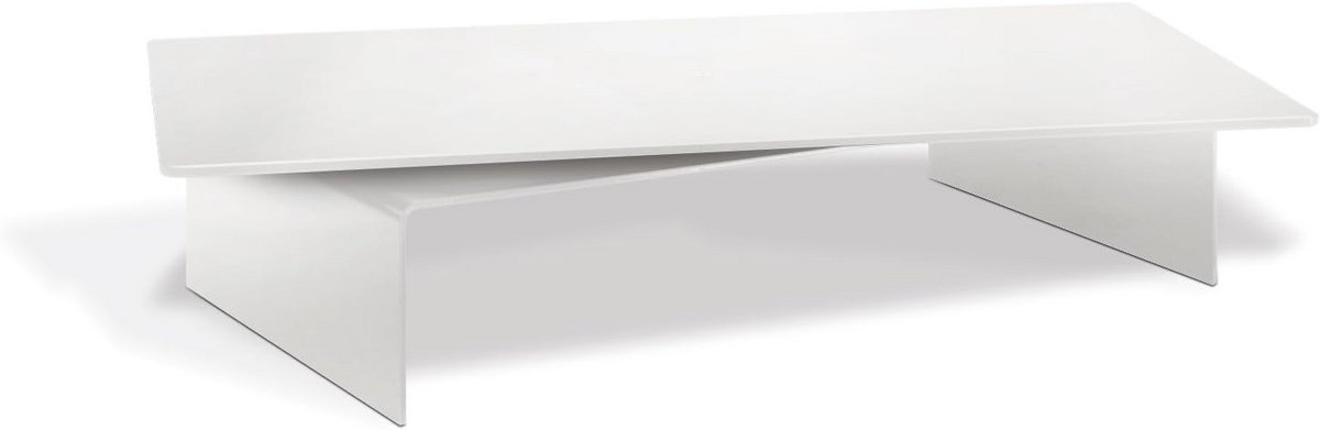 TV draaiplateau 360 graden voor A/V-apparaten tot 70 kg - Wit