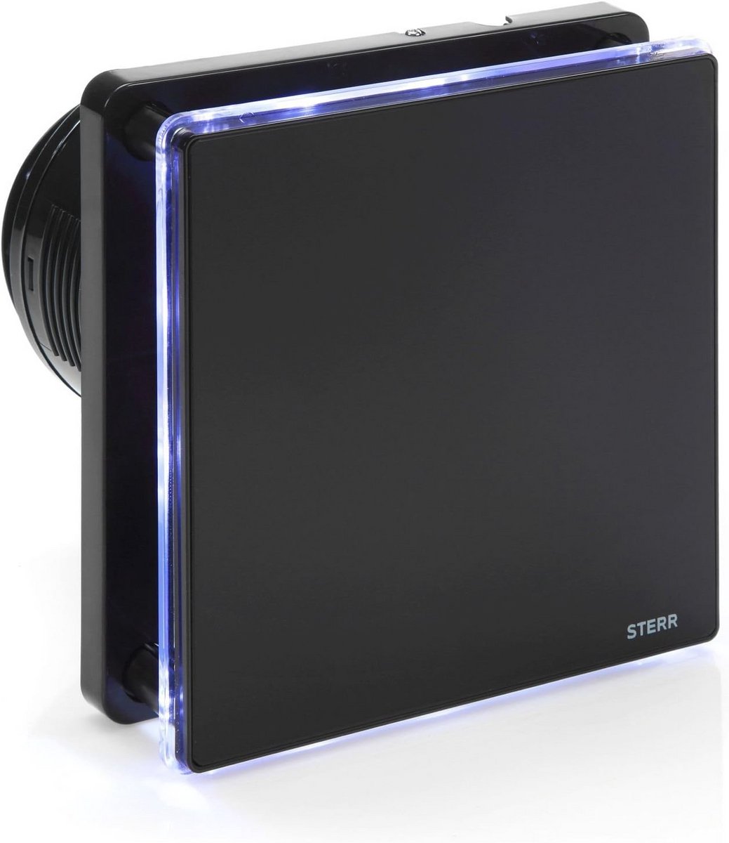 Moderne Badkamerventilator 100 mm met LED en Stil Design
