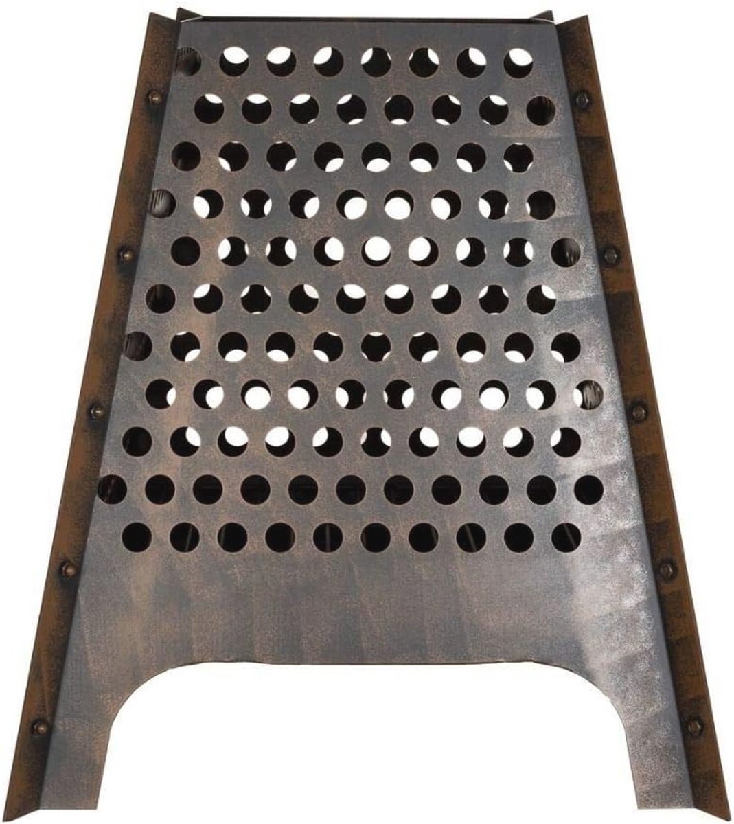 Vuurkorf van Geroest Staal - 52x52x59 cm