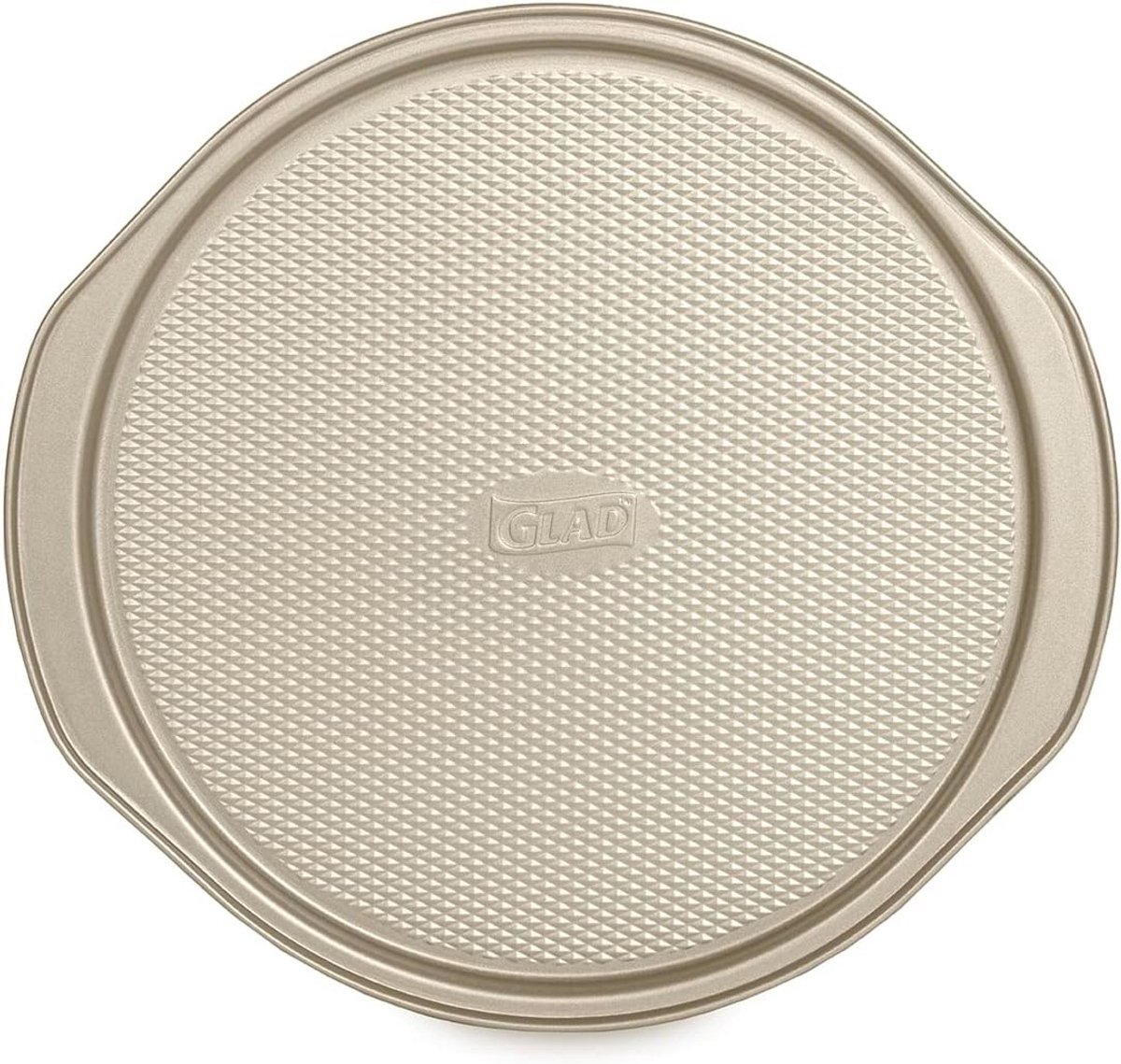 Premium Pizza Pan Goud 14.2x13.2x0.6In van Koolstofstaal
