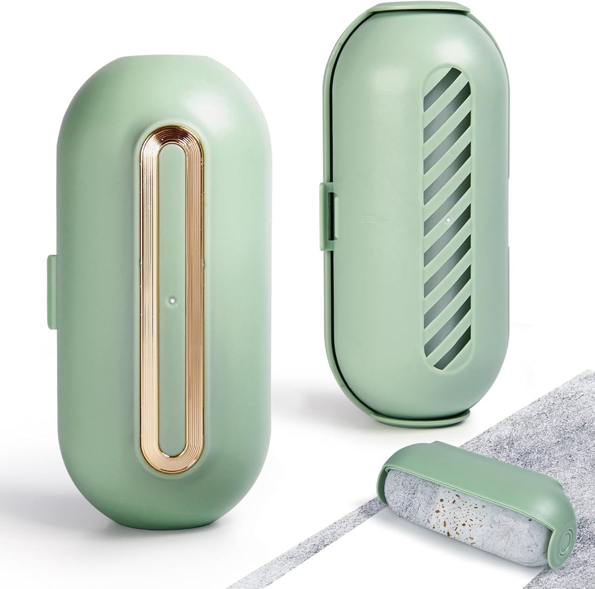 2 stuks Herbruikbare pluisroller, wasbare en draagbare pluisroller voor dierenharen, pluisroller kleding, pluisverwijderaar voor huisdieren, kleding, reizen, thuis