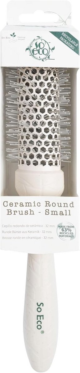 Keramische ronde borstel 32mm voor glamoureus volume en subtiele krullen