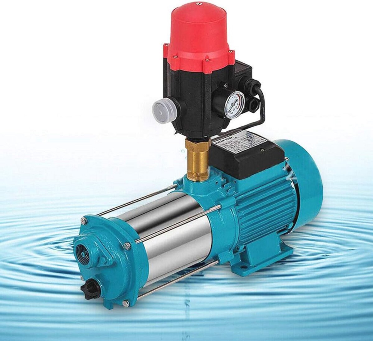 Centrifugaalpomp 1300W voor huishouden - Hoge opvoerhoogte, stille werking, hoge doorstroming