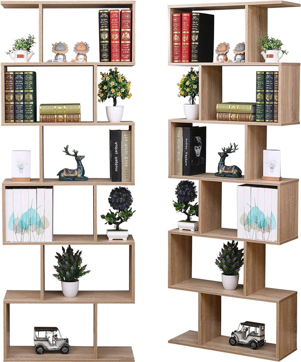 Thuys Dubbelzijdige Boekenkast – Van Hout Voor Modern Kantoor – 70 x 235 x 190cm – Boekenkast Kind Wit