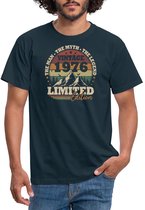 Spreadshirt 1966 Vintage Retro | 60e Verjaardag Cadeau T-Shirt Heren, M, navy