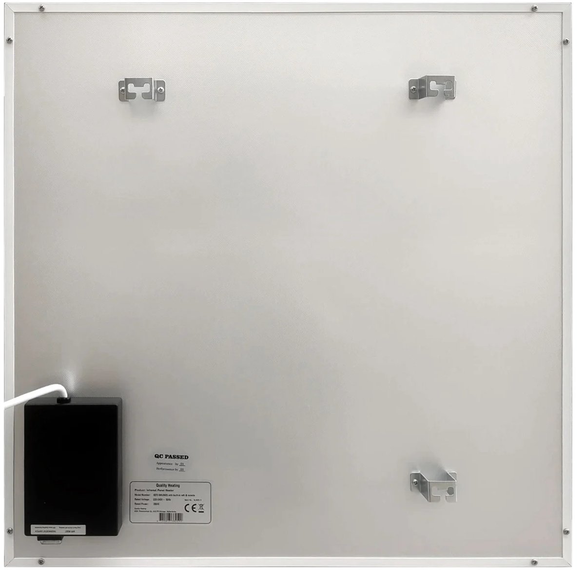 Quality Heating Infrarood paneel QH-SP - 60 x 50 cm - 350W - Geïntegreerde thermostaat - Smart Home Wifi - Inclusief voetjes - Verplaatsbaar - Lichtgewicht – foto 2