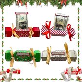 Kerstspaarpot voor contant geld, cadeau-uittreksel, pinguïn, sneeuwpop Kerstspaarpot voor contant geld, cadeau-uittreksel, pinguïn, sneeuwpop