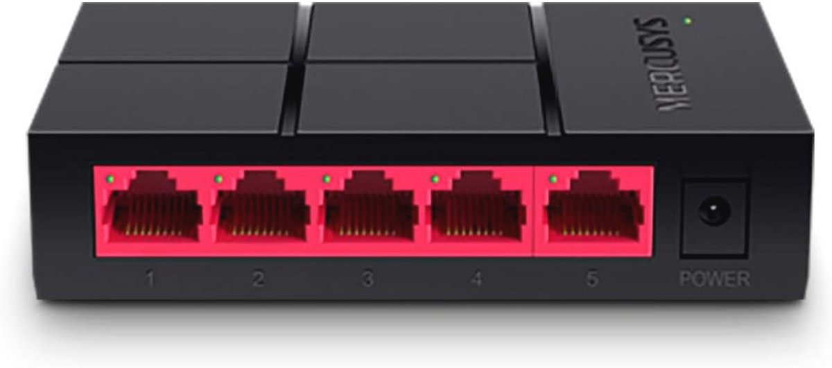 5-Port Gigabit Network Switch tot 2000Mbps met Auto-MDI/MDIX en Plug & Play
