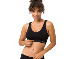 Bustier Comfee Crop Top Met uitneembare cups en brede bandjes