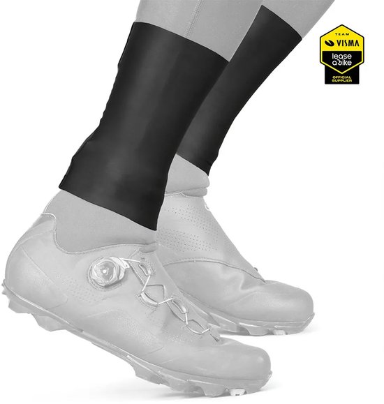 GripGrab - AquaSeal Waterproof Cycling Gaiter Waterdichte Wielren Overschoenen Manchetten Regen Bescherming - Unisex - Zwart - Maat L/XL van Gripgrab — afbeelding 5