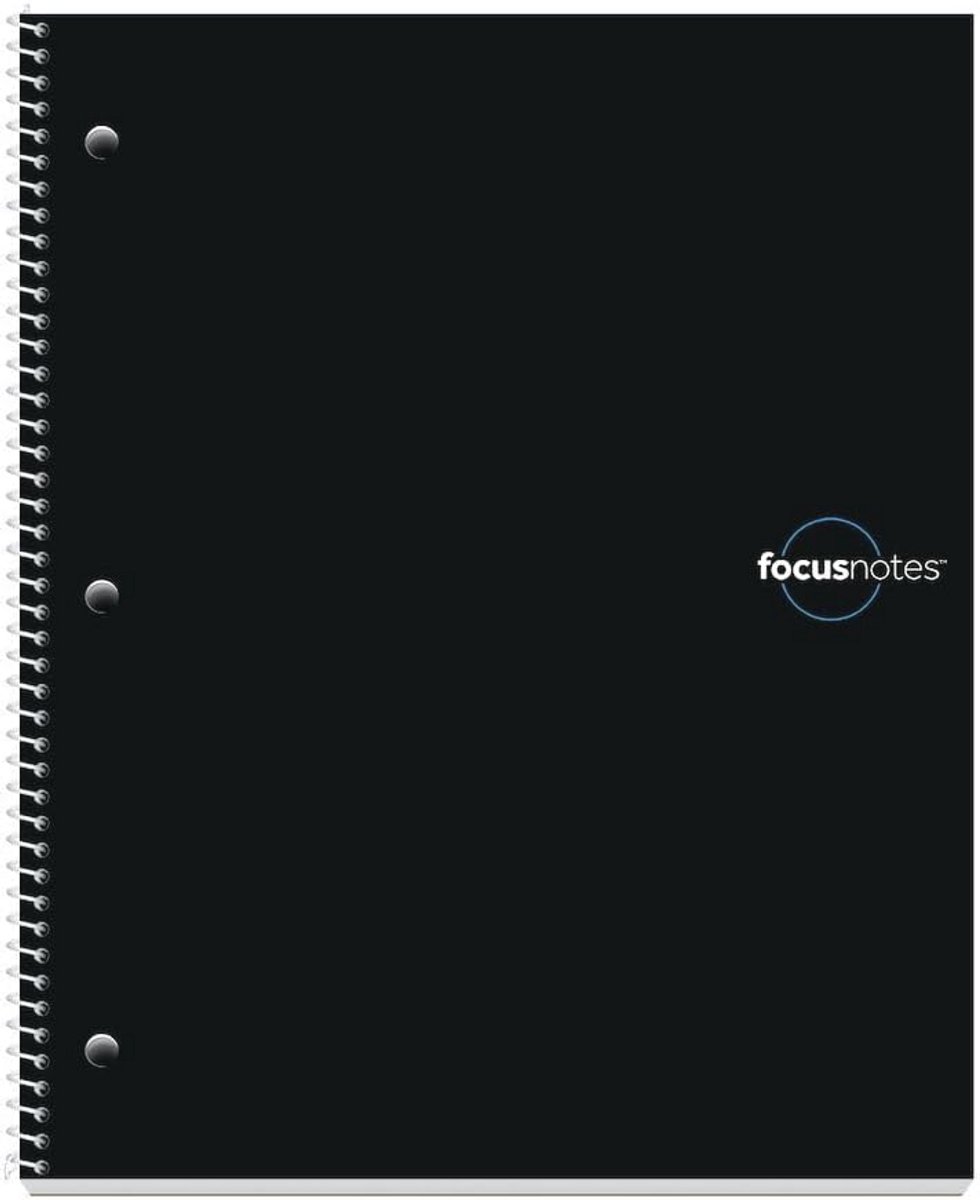 Notitieboek met Spiraalbinding en 100 Vellen - 27,9 x 22,9 cm - Wit