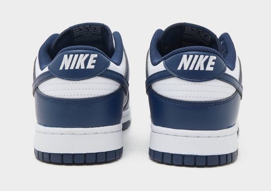 Nike Dunk Low Retro Heren - Valerian Blue - Leren bovenwerk - Maat