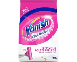 Vanish Oxi Action - Tapijtreiniger - Poeder - 1 x 820g - Vlekkenreiniger + Microvezeldoek