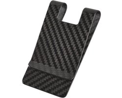 Koolstofvezel Geldclip - Slanke Portemonnee voor Creditcards en Cash - Voor Dames en Heren