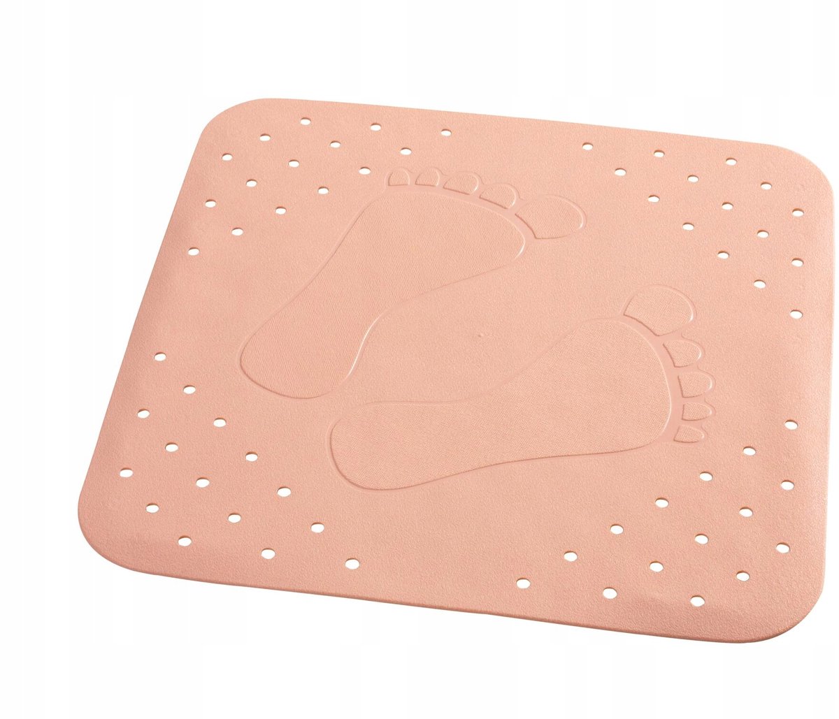 Ridder Flatfoot Antislip Douchemat Rubber Roze 54x54 cm