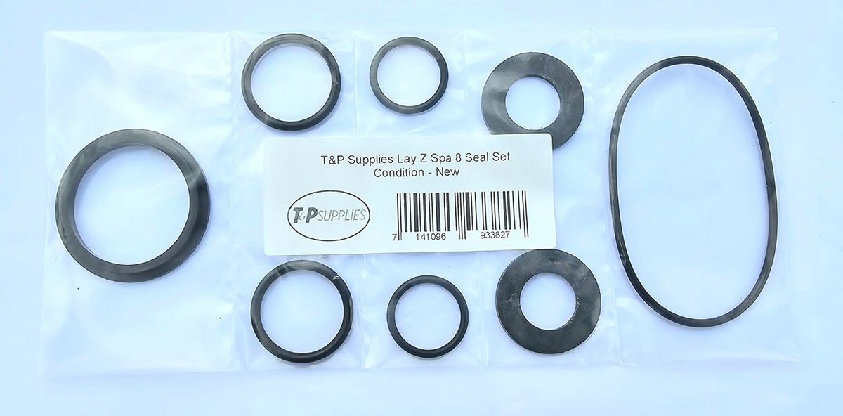 Rubber Seal Set voor Lay Z Spa - O-Ringen en Afdichtingen (6 stuks)