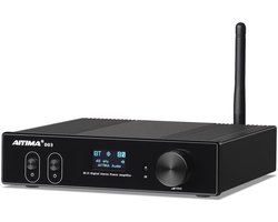 Bluetooth 5.0 150W HiFi 2.1 Digitale Geluidsversterker met USB DAC en OLED Display