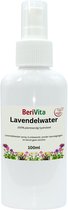 Lavendelwater 100ml Spray - Puur - Hydrosol, Hydrolaat van Lavendel Bloemen - Gezicht en Body Mist - Natuurlijke Toner