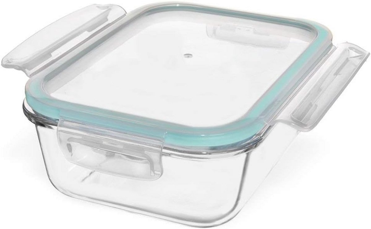 Glazen Luchtdichte Voedselcontainer voor Oven en Magnetron - 600 ml / 1 l / 1,5 L