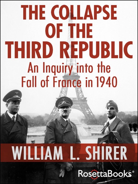 The Collapse of the Third Republic - cover