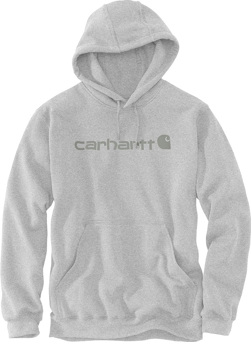 Carhartt Marquette Logo Hoodie 2XL Grijs