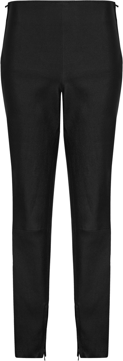Felix Hardy Leren Strech Slim Fit Broek Dames Zwart - M