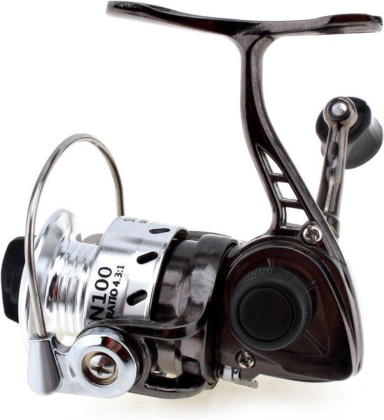 Allecta - Vissen Rollen - Spinning Reel - Metaal Ontwerp - Karper - Glad - Krachtig - Forel - Zoetwater - Zoutwater - Vissen - Blauw — afbeelding 4
