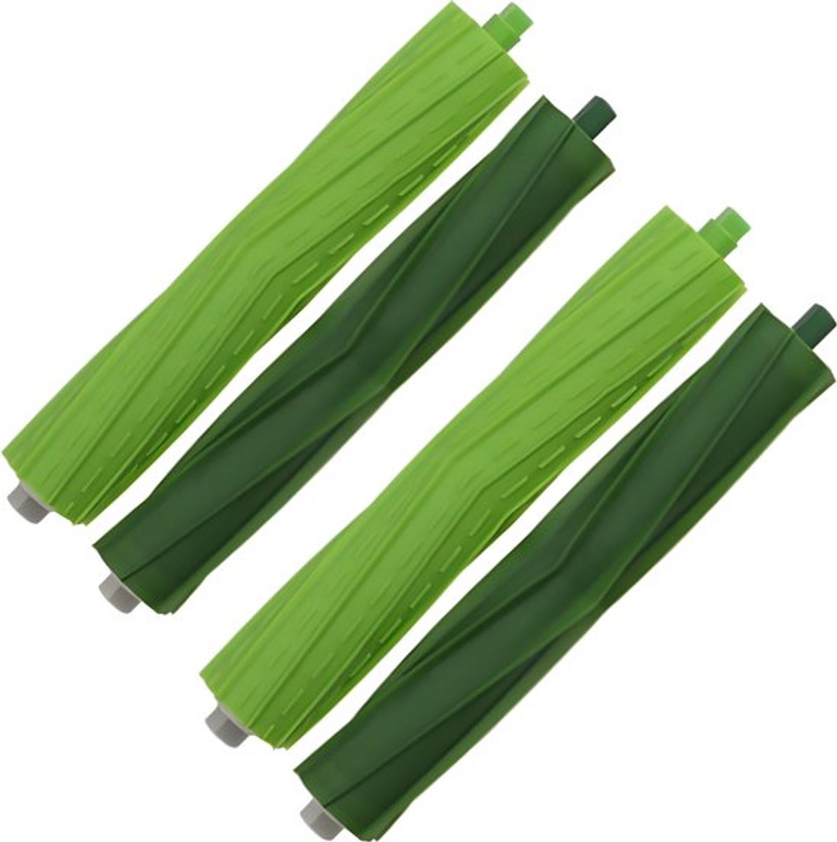 2x hoofdborstel set geschikt voor iRobot Roomba - E5 E6 E7 - i3 i3+ - i4 i4+ - i6 i6+ - i7 i7+