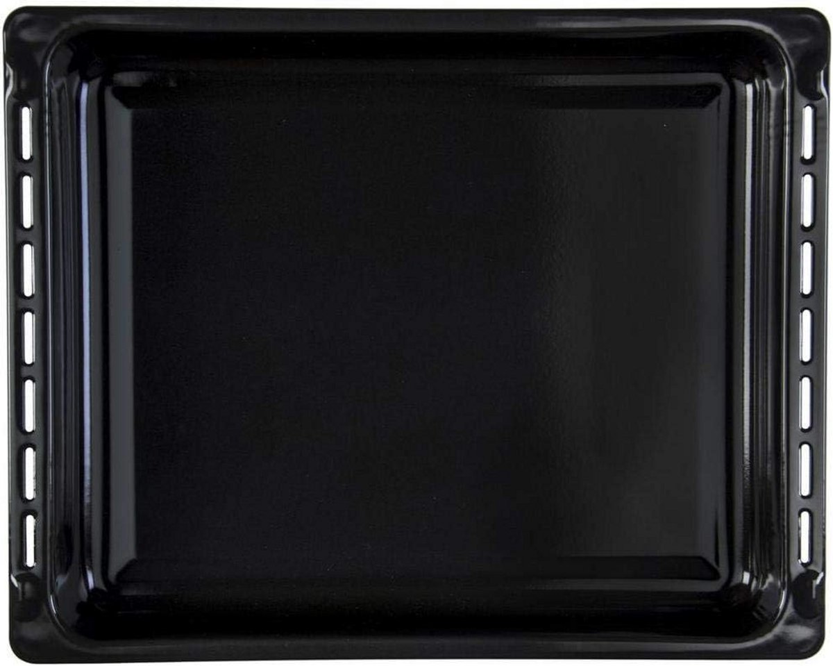 Diepe Geëmailleerde Bakplaat - Universeel Geschikt voor Ovens - 460x370 mm