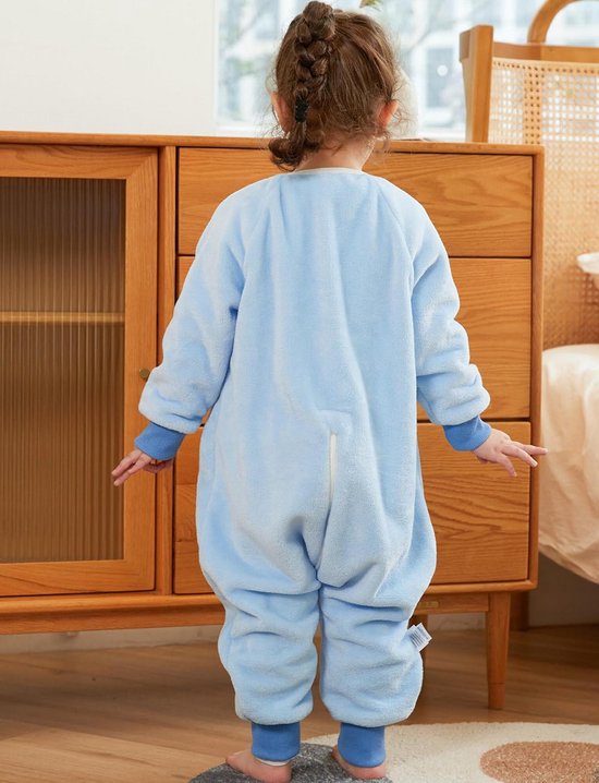Warme Flanellen Slaapzak met Voeten voor Baby en Kinderen 3.0 TOG — afbeelding 2