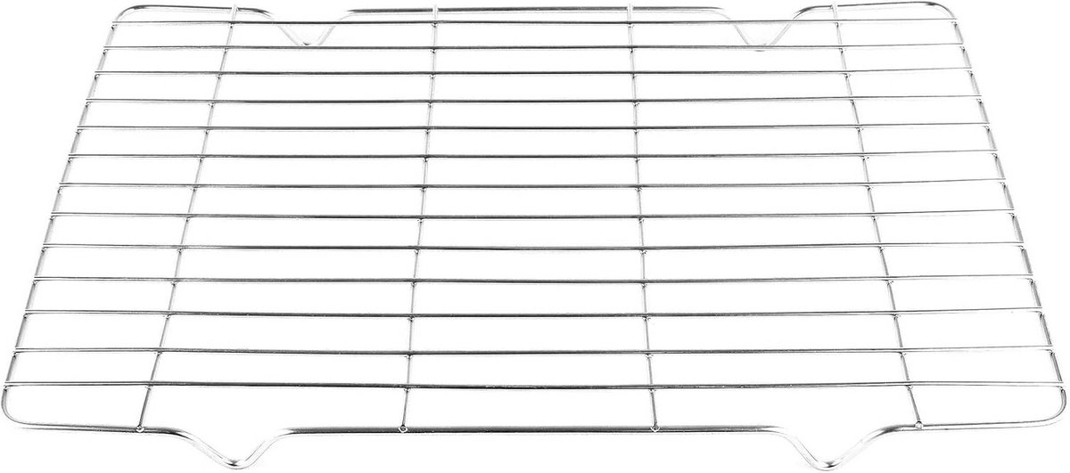 Universele Bakplaat / Grillrooster voor Oven en Fornuis - 344x222mm