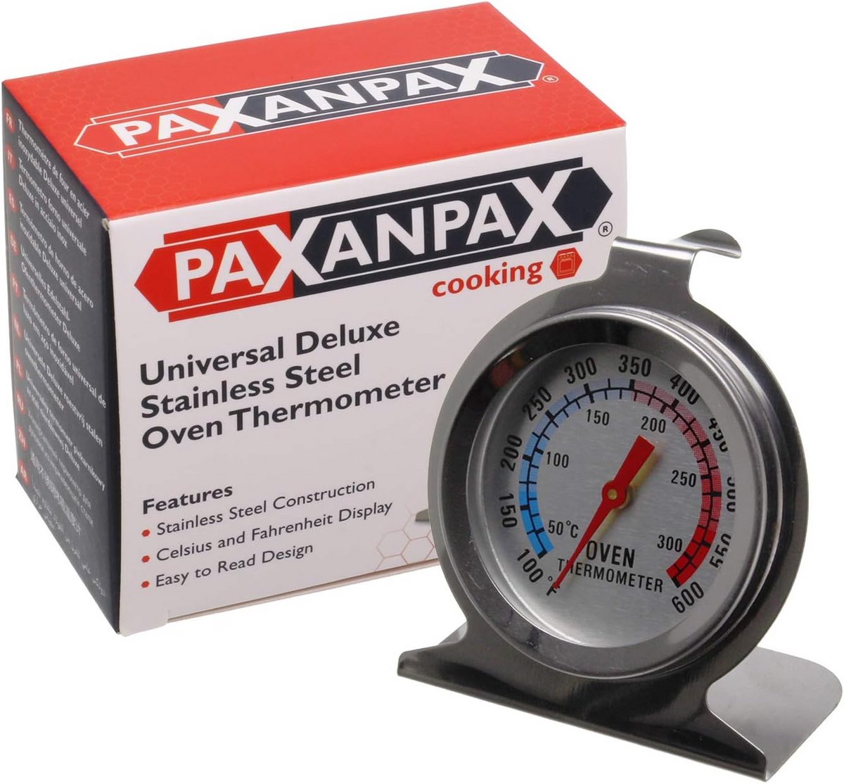 Universele RVS Oven Temperatuurmeter voor Ovens en Fornuizen
