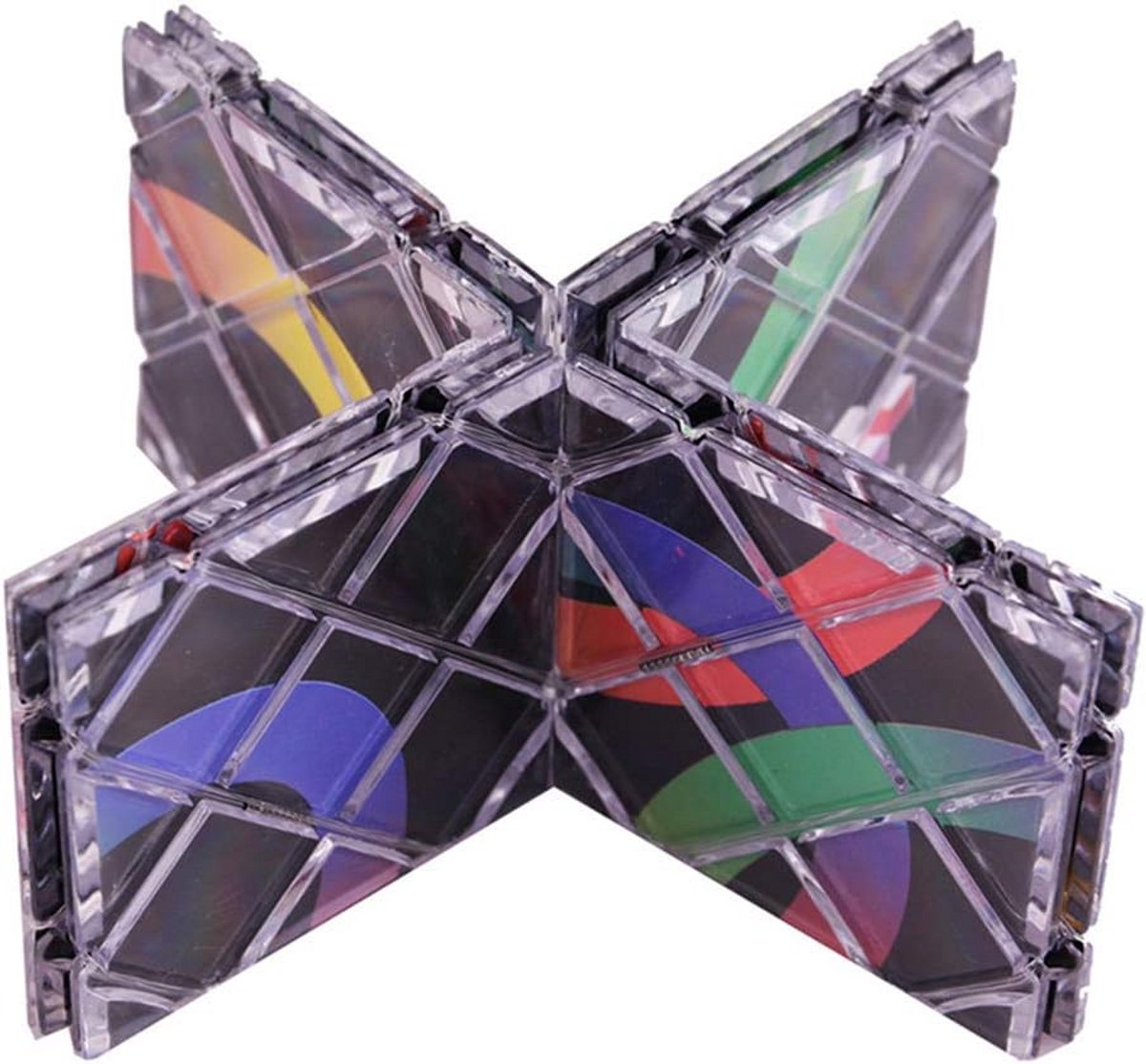 Magische Opvouwbare Paneel Puzzelkubus Twisty Speelgoed voor Kinderen en Volwassenen