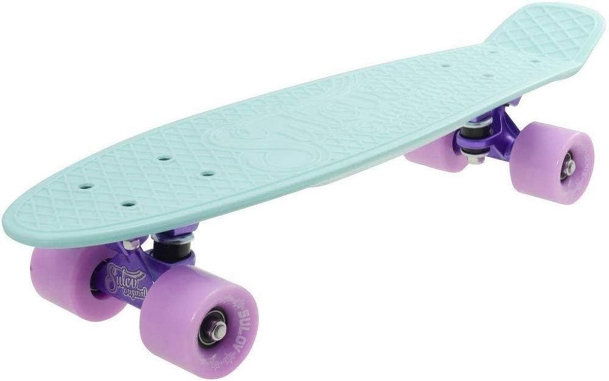 Cruiser Skateboard Compact Plastic Board met ABEC 7 Lagers Groen