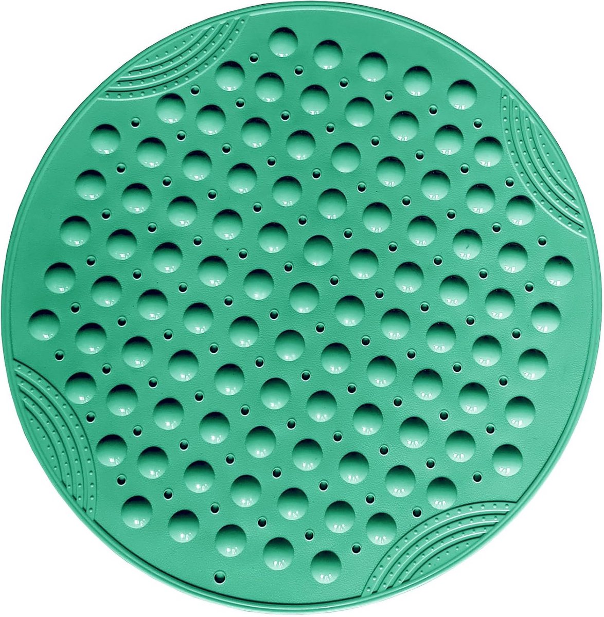 Ronde Antislip Douchemat met Zuignappen - Wasbaar en Veilig
