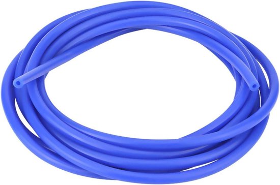 Vacuümslang Siliconen – 3 Meter – 4 Mm Binnendiameter, 8 Mm Buitendiameter – Hittebestendig – Voor Auto En Technische Toepassingen