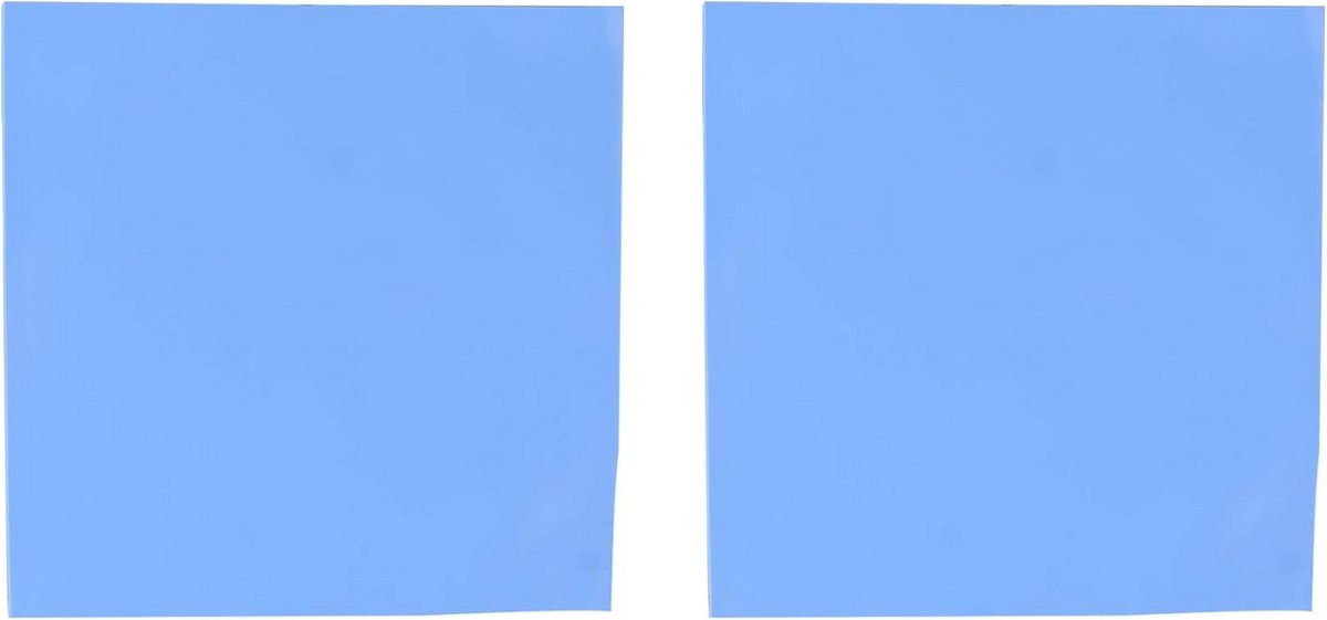 2 Stuks Warmtegeleidende Pads 100x100x1.5mm voor Maximale Chipset Koeling