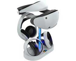 For PlayStation 5 Game Consoles VR Dual Charger PG-P5V001 Black/ White