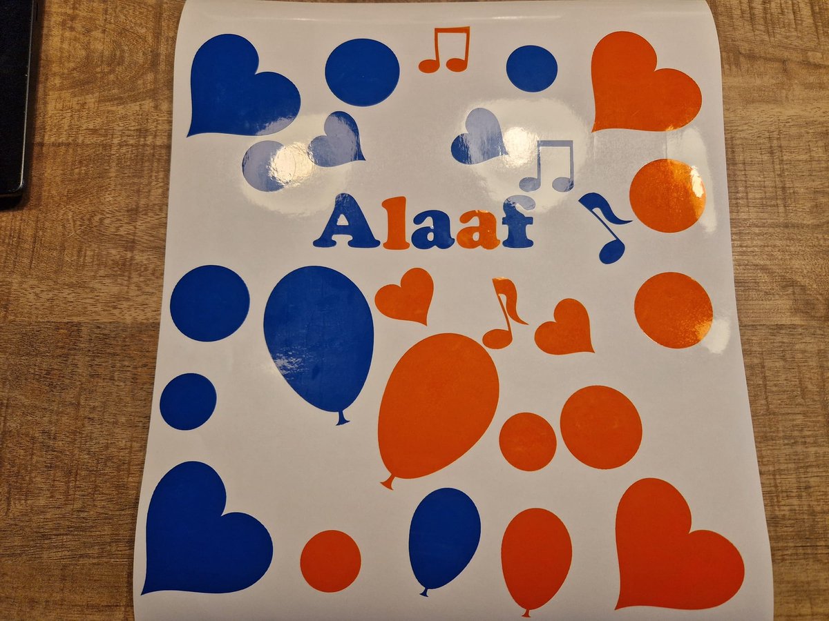 Herbruikbare statische raamsticker ALAAF