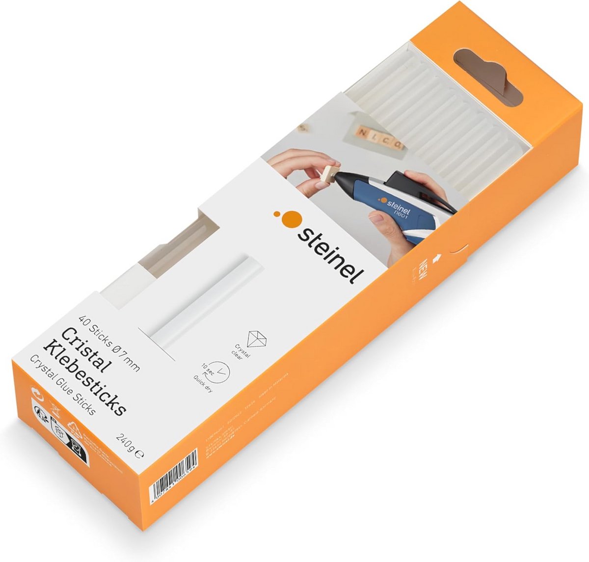 Transparante Lijmsticks 7mm - 40 Stuks - Extreem Sterk en Snelle Hechting