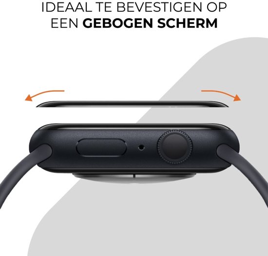 Strap-it 2-pack Screenprotector met Easy Tool screen protector display bescherming – geschikt voor Apple Watch Series 10 (46mm) & Apple Watch Series 11 (46mm)