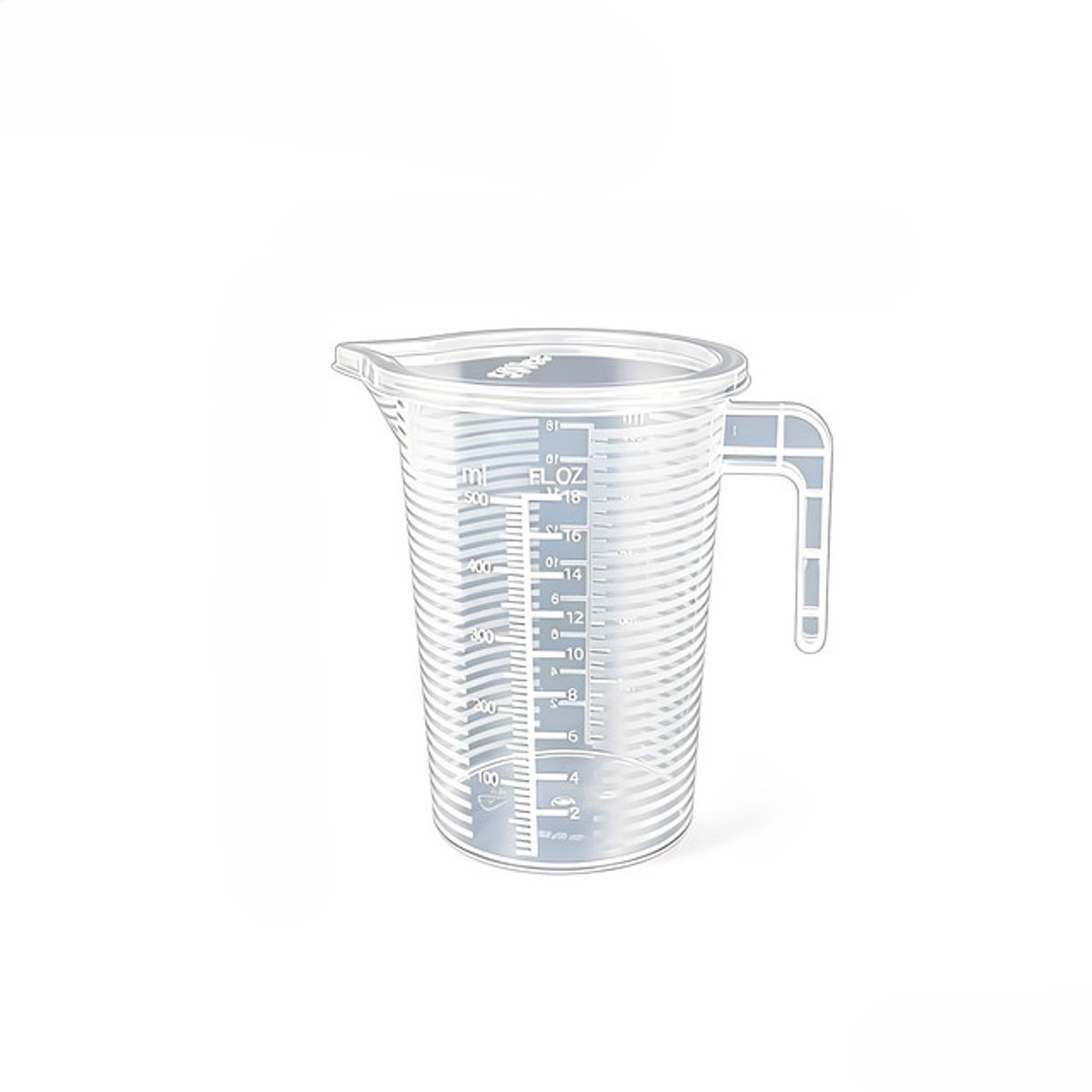 Waterfles inschenken - Maatbeker - Sapkan - Waterkoker - Maatbeker met deksel - Maatbeker 500ml