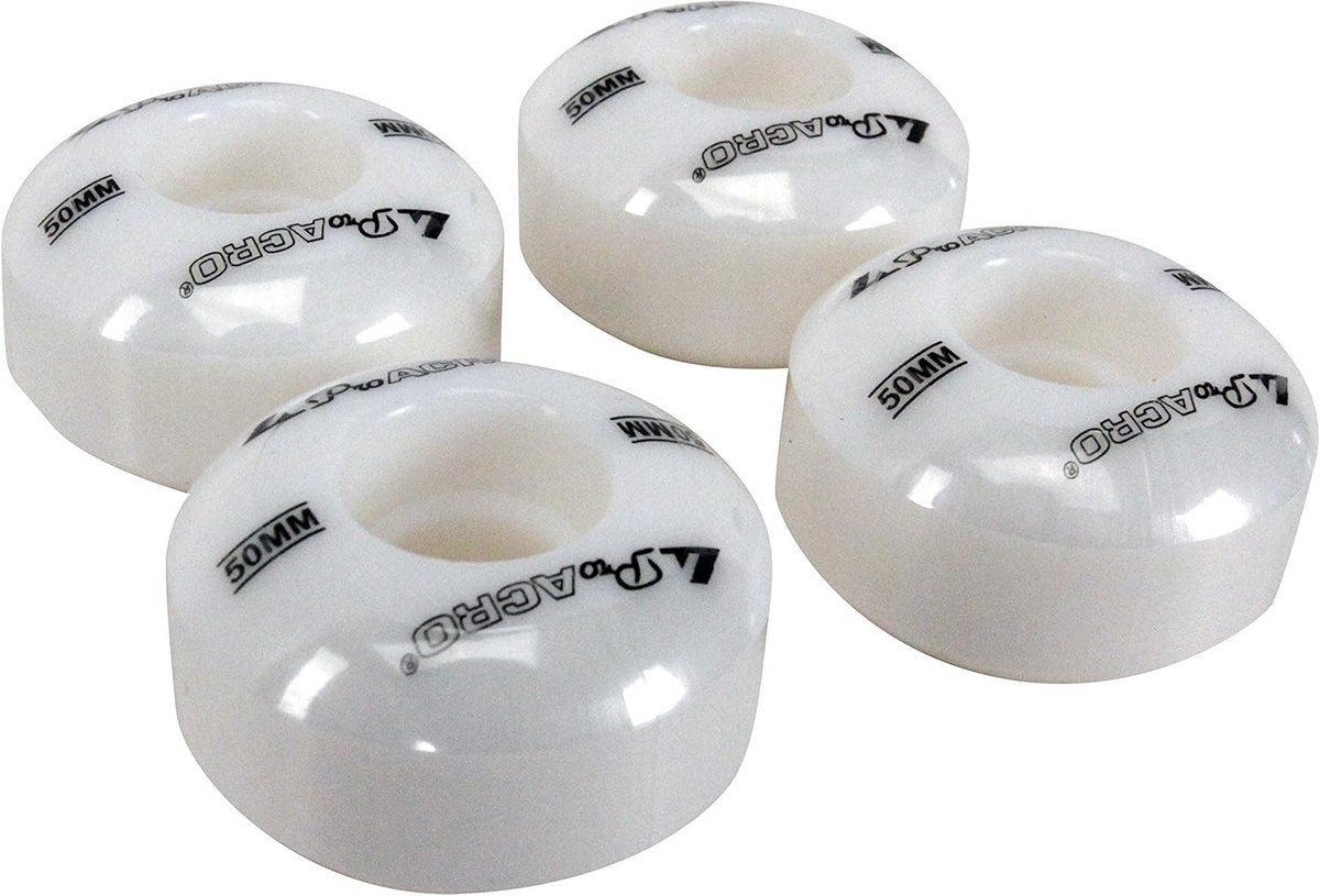 Set van 4 Skateboard Wielen 50x30mm Geschikt voor Tricks en Skateboards