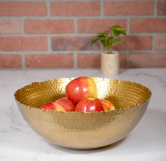 Gouden Snoepschaal, Messing Suikerpot met Deksel, Turkse Stijl Decoratieve Opbergkom voor Keukenorganisatie