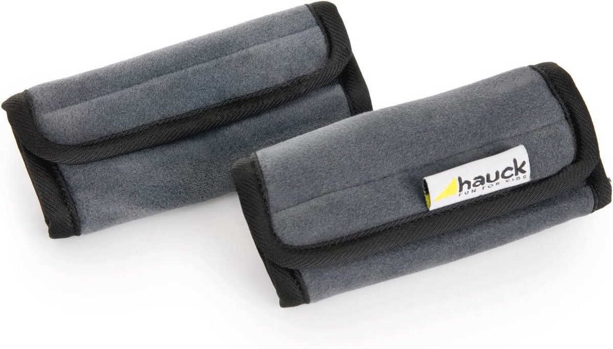 Universele kindergordelkussens voor babyzitje en kinderwagen - 2 stuks - 3 x 6 x 13 cm - Polyester en Katoen - Klittenbandsluiting